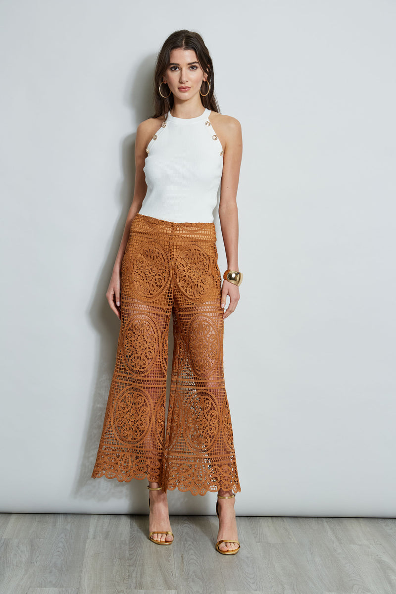 Halter Button Rib Tank