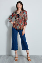 Paisley Cargo Jacket