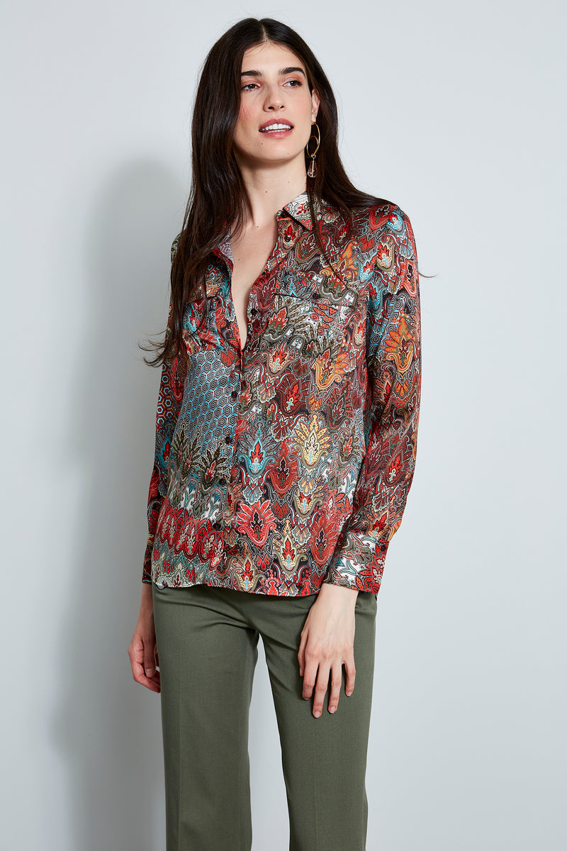 Paisley Utility Shirt