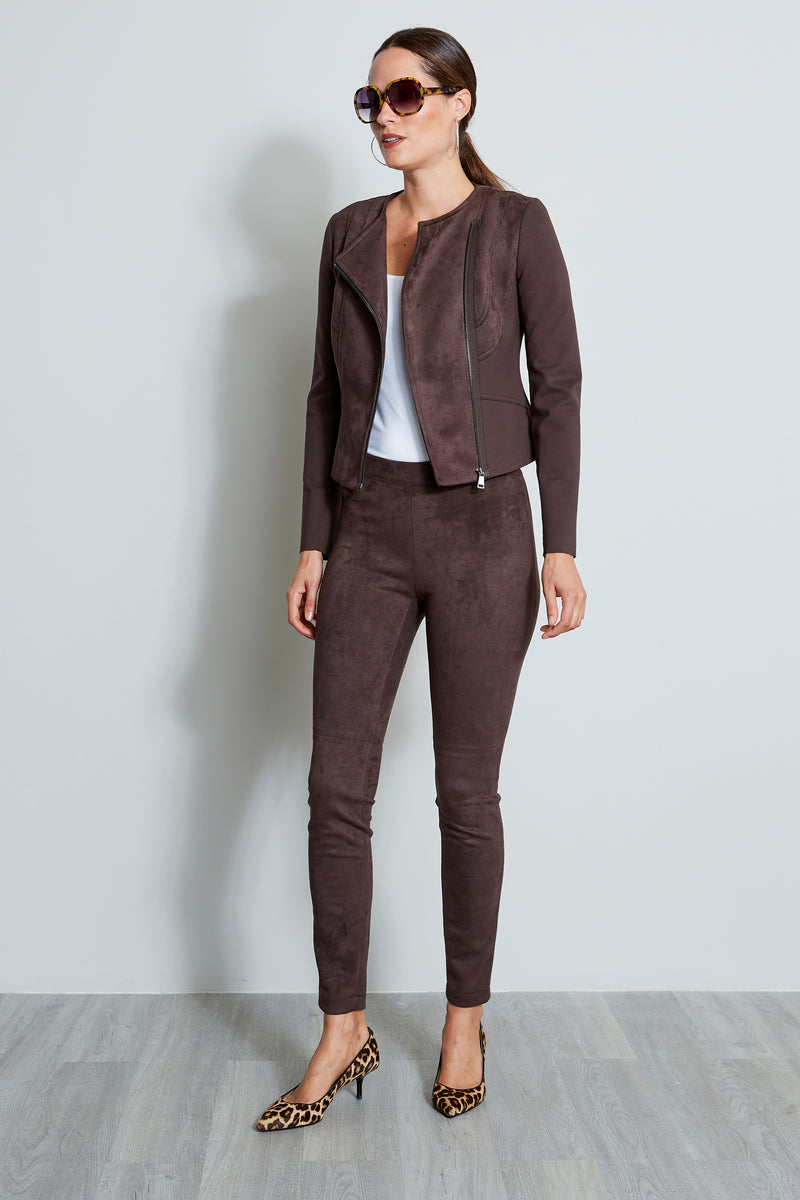 Vegan Suede Legging