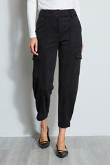 Vegan Suede Utility Pant