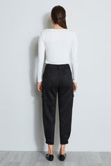 Vegan Suede Utility Pant