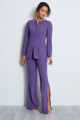 Zip Front Blazer