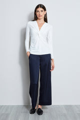Rib Twist Knot Knit