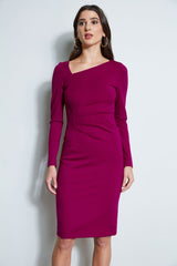Asymmetric Knit Dress