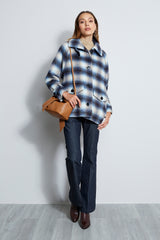 Plaid Wool Shacket