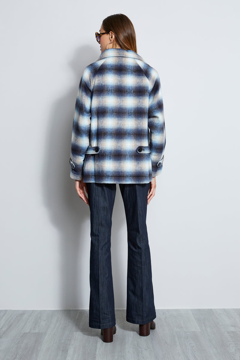 Plaid Wool Shacket