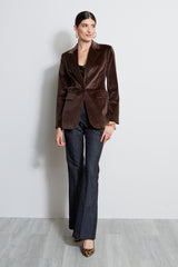 Velvet Blazer