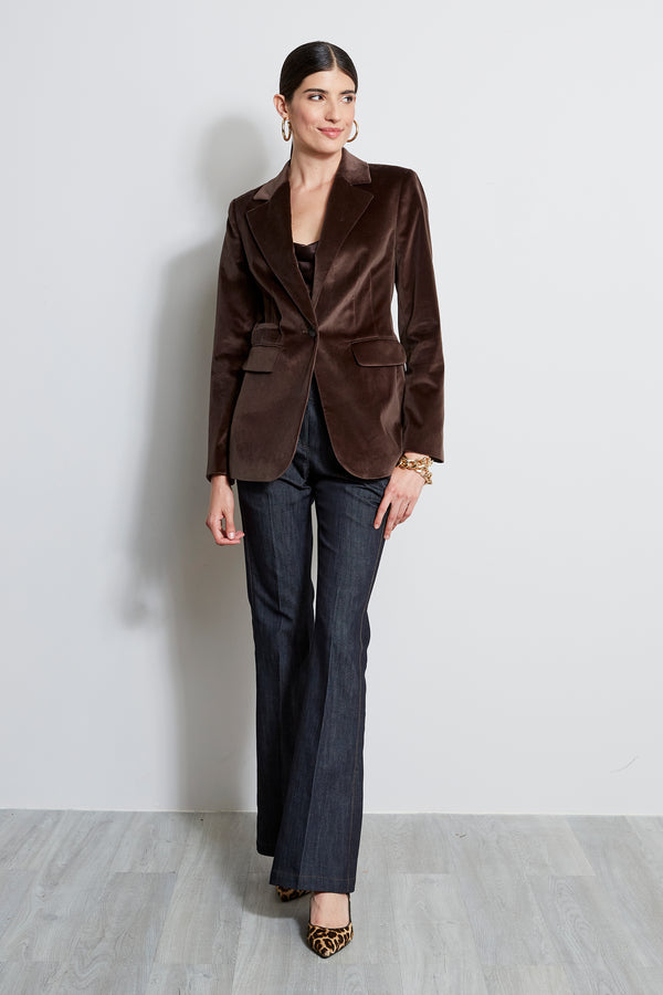 Velvet Blazer