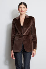 Velvet Blazer