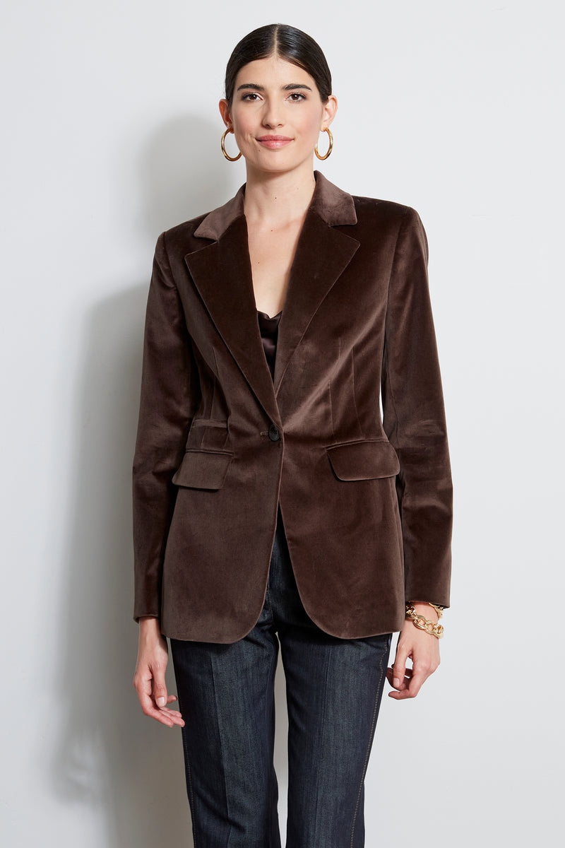 Diversiteit limiet B.C. Velvet Blazer – Elie Tahari