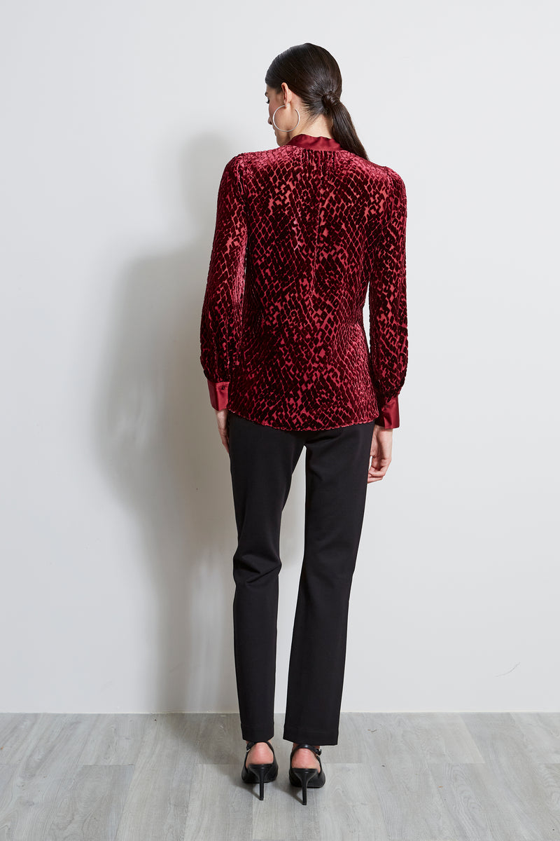 Burnout Tie Shirt
