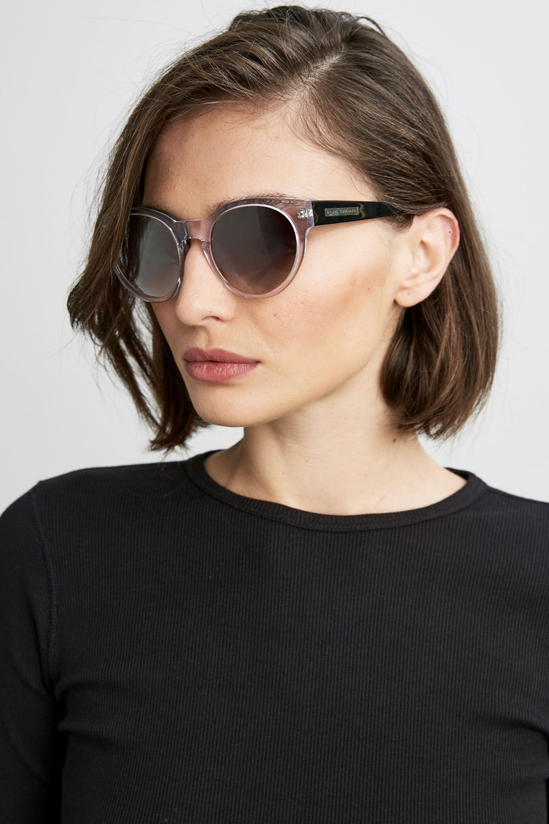 Round Acetate Sunglasses