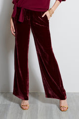 Velvet Wide Leg Pant