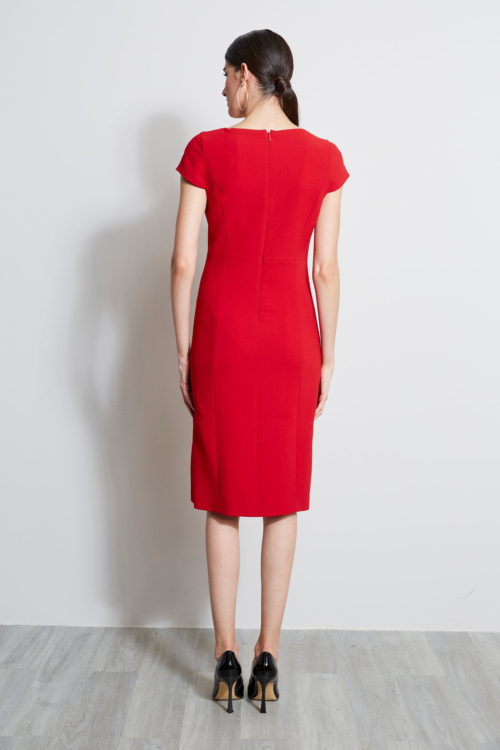 【トト】アメリUPPER EMBROIDERY FLARE DRESS Ameri VINTAGE（アメリ ヴィンテージ）UPPER EMBROIDERY FLARE