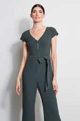 Chain Side Slit Jumpsuit