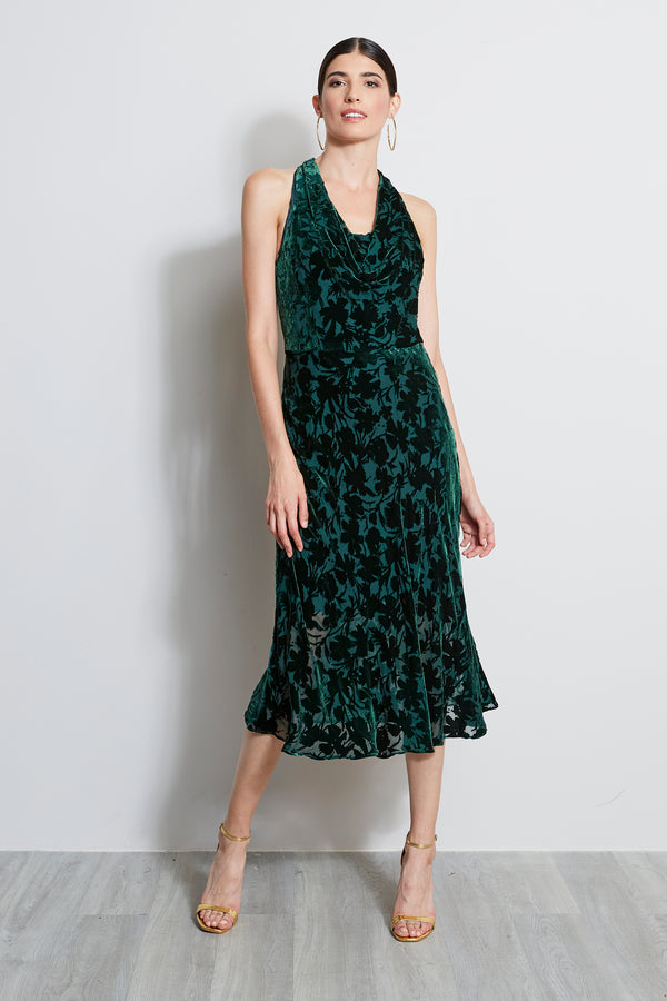 Burnout velvet gown on sale