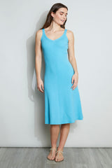 Ribbed Midi Dress