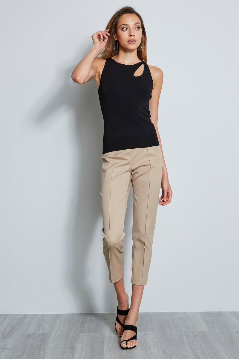 Cross Strap Sweater Tank