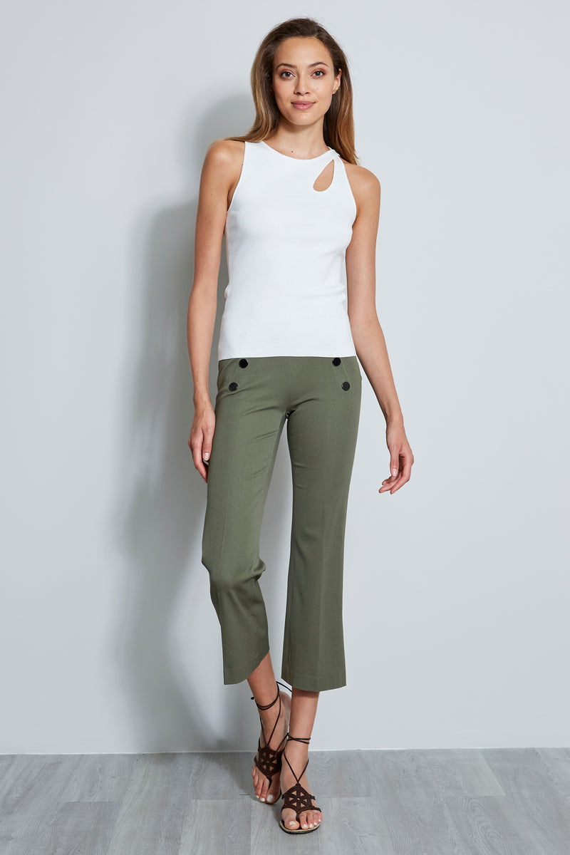 Cross Strap Sweater Tank