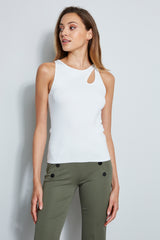 Cross Strap Sweater Tank