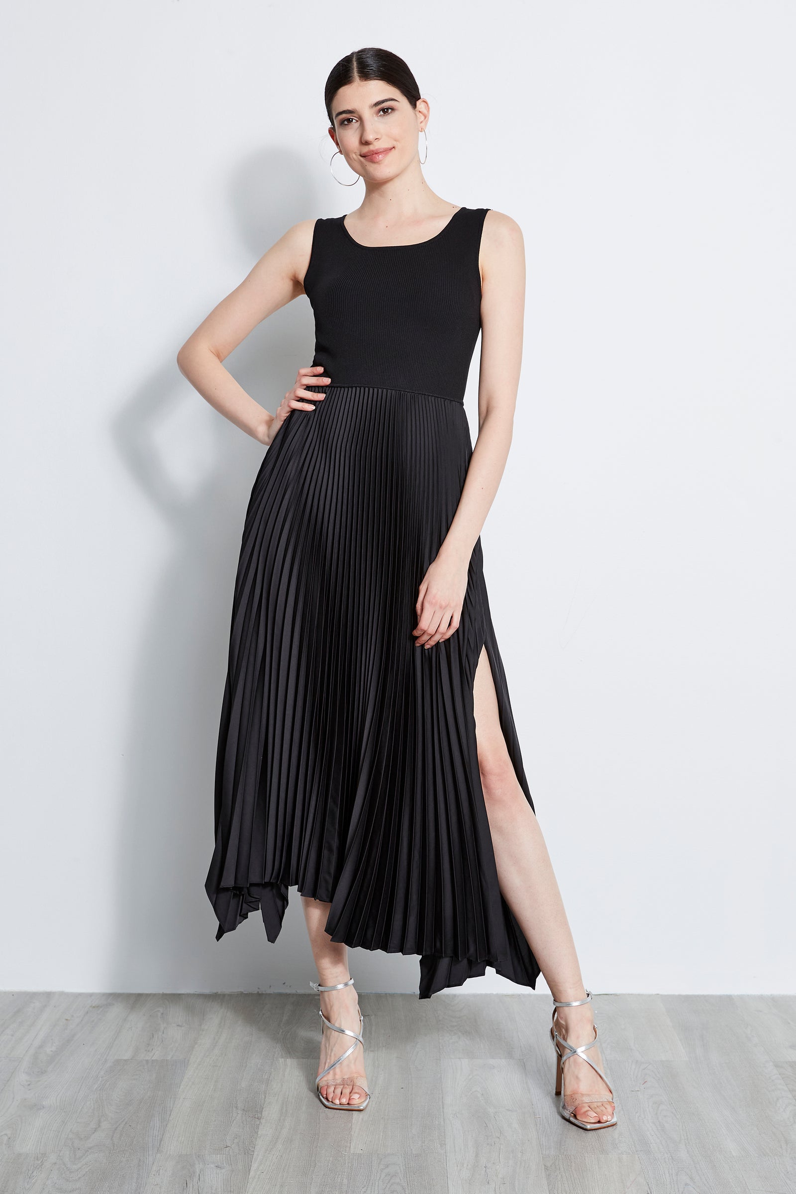 Pleated Midi Dress – Elie Tahari