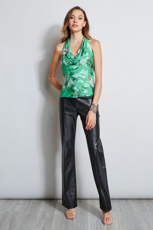 Vintage Floral Halter Top
