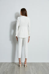 Pleat Detail Blazer