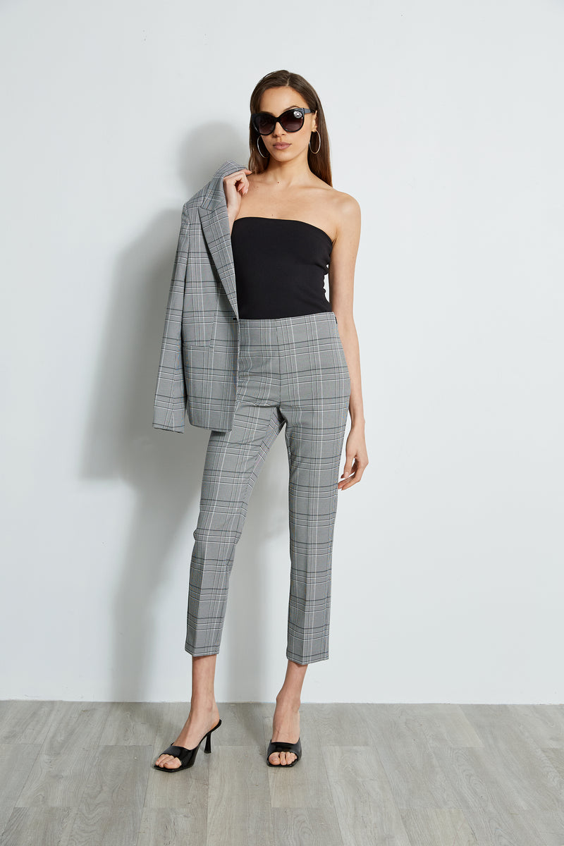 High Waist Plaid Plaid Pants Women With Pockets For Business And Casual  Wear Elegant And Slimming Work Wear For Women, Plus Size Available 210915  From Bai05, $10.23 | DHgate.Com