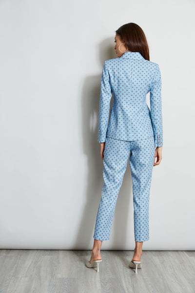 Sun Print Single Button Blazer Image 6