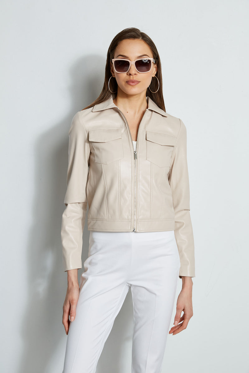 Vegan Leather Jacket