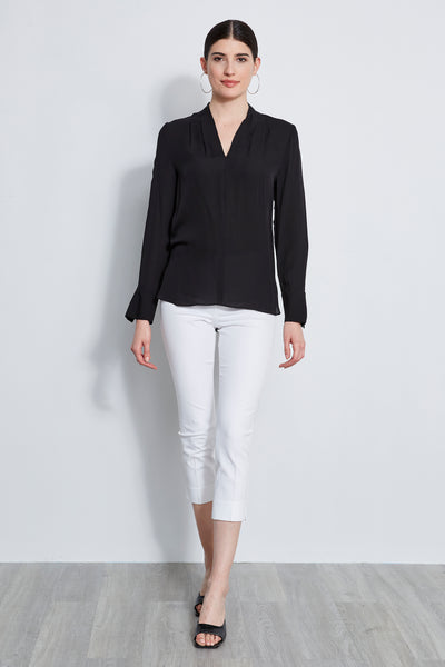Stretch-Twill Cropped Pant Pant Image 3