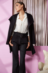 Wide Leg Belted Pant