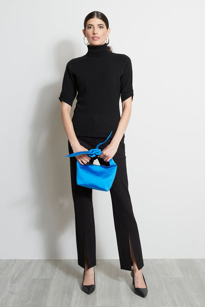 Small Satin Knot Handbag Image 4