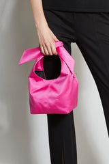 Small Satin Knot Handbag